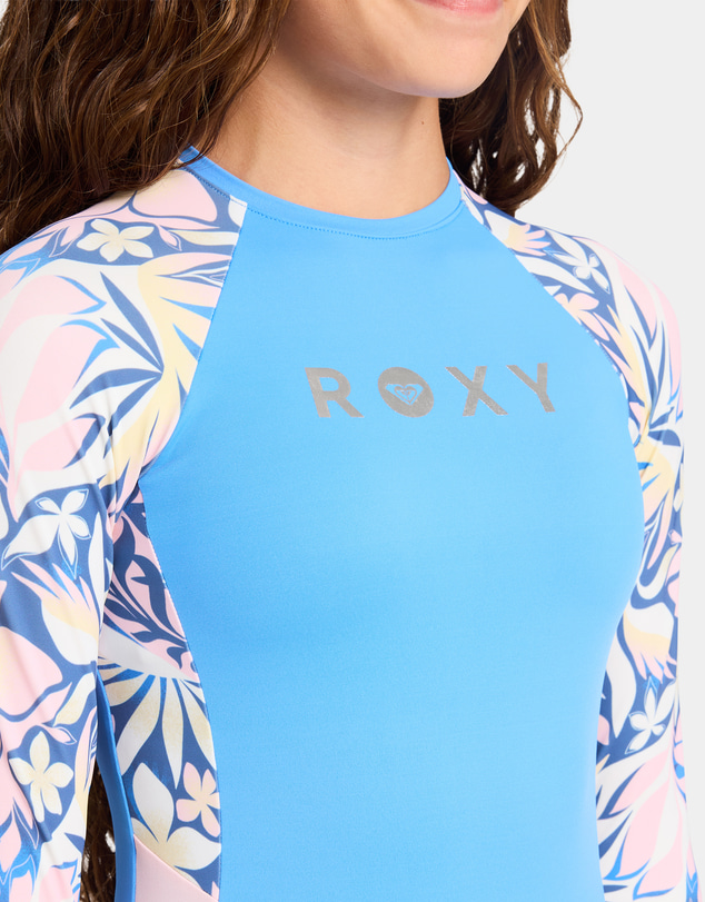Roxy - Girls 8 to 16 Active Moves Long Sleeve One Piece Swimsuit