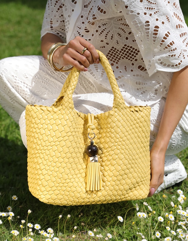 Luella Grey - Suky Medium Woven Crossbody