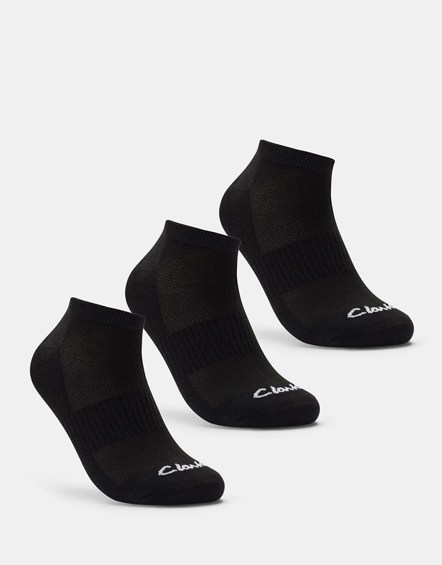 Clarks - 3-Pack Sport Ankle Socks