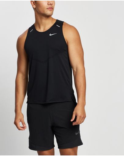 Black & Reflective Silver