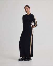 Oxford - Pipper Knitted Contrast Panel Dress