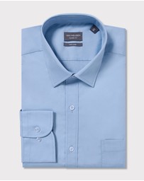 Van Heusen - Classic Relaxed Fit Shirt Solid Colour