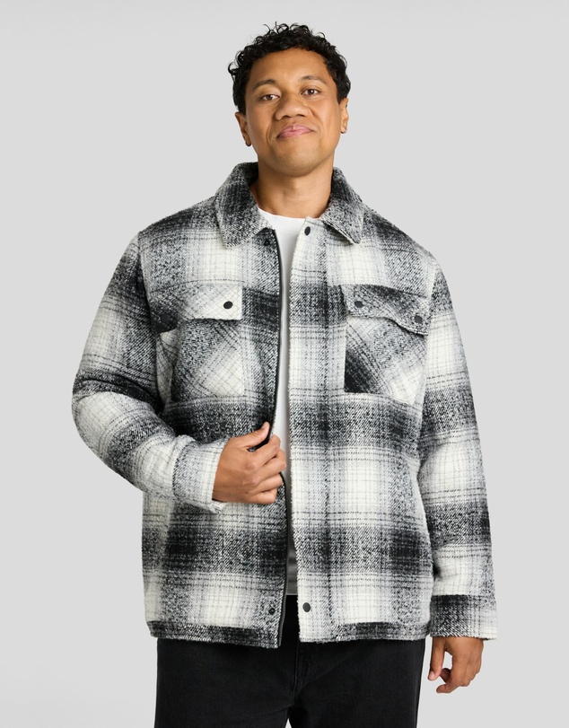 Johnny Bigg - Padded Check Zip Thru Jacket