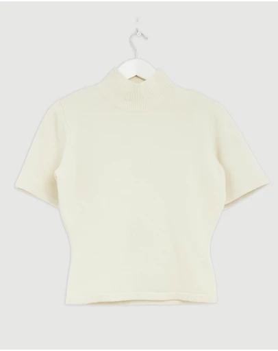 Revibe - Repaired Minima Esenciales Nori Merino Wool Knit - AU 12