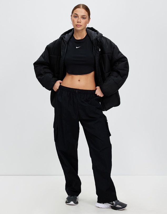 Nike - Sportswear Chill Knit Tight Cropped Mini-Rib Tank Top