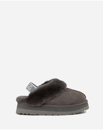 Ozwear Connection Uggs - Ugg Coquette Platform Slipper (Elastic Backstrap)(Water Resistant)
