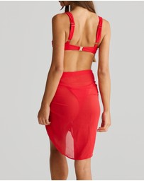 Vacay Swimwear - Catalina Sarong Cincinnati Red