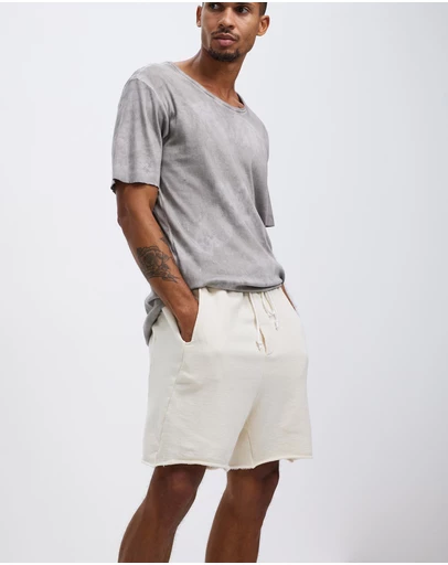 Surrounded By Ghosts - The Platinum French Terry Track Shorts