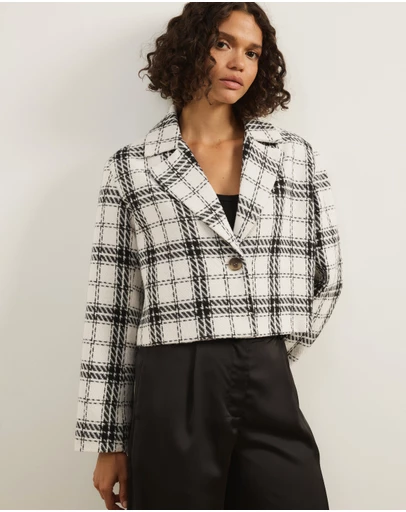 Atmos&Here - Marnie Wool Blend Short Coat