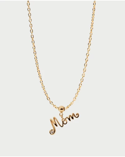 PDPAOLA - Mom Charm Necklace