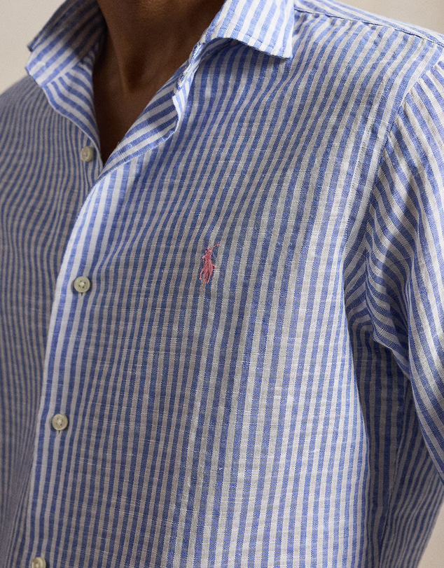Polo Ralph Lauren - Custom Fit Striped Seersucker Shirt