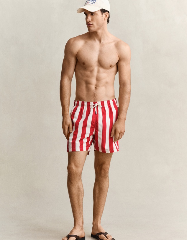 Gant - Block Striped Swim Shorts