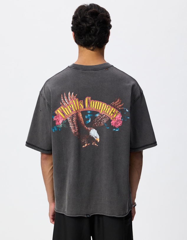 Thrills - Fury Box Fit Oversize Cropped Tee