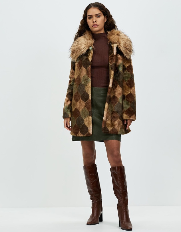 Unreal Fur - Casablanca Coat
