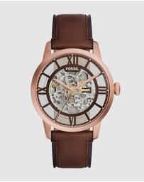 Fossil - Townsman Brown Analogue Watch