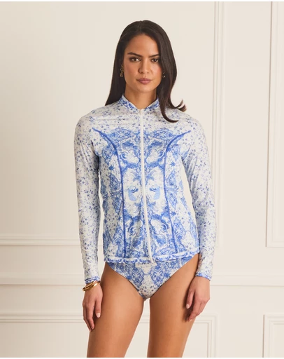 Aqua Blu Australia - Willow Lyla Rash Guard
