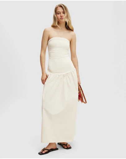 Cotton On - Romee Shirred Side Maxi Dress
