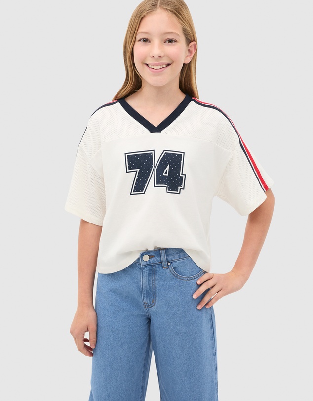 Seed Heritage - Sporty V Neck Tee - Teen