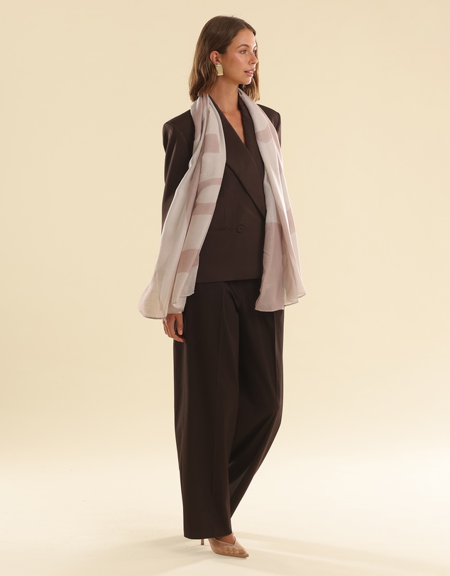 Morgan & Taylor - Evie Light-Weight Scarf in Beige