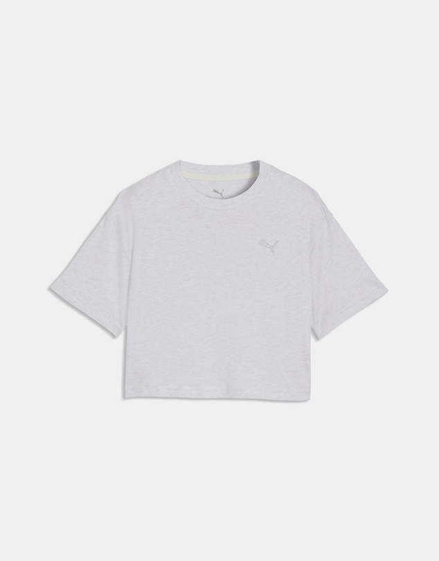 Puma - Class Relaxed Cropped Graphic Tee - Girls