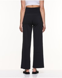 Soon Maternity - Wide Leg Overbelly Leggings