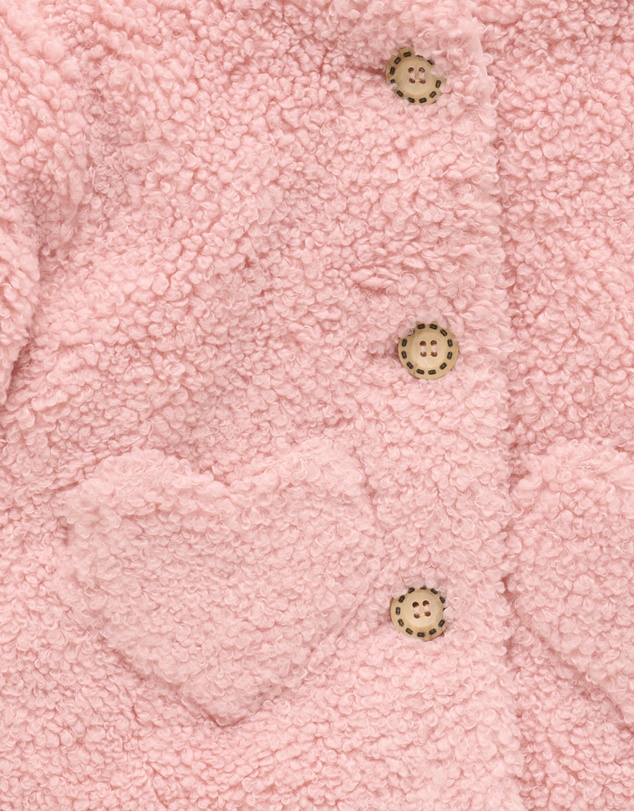 Purebaby - Shearling Padded Jacket -Kids-Babies