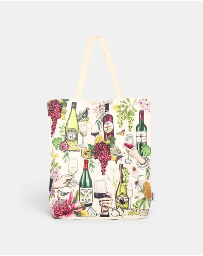 La La Land - Vineyard Visions Large Shopping Tote