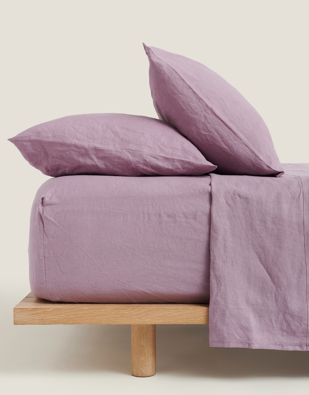 Carlotta + Gee - 100% Linen Fitted Sheet