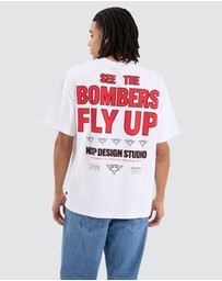 Nena & Pasadena - Essendon T20 Raptor Tee