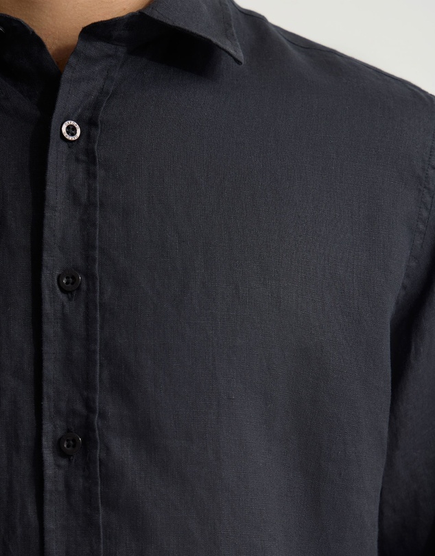 Oxford - Cooper Organic Linen Shirt Long Sleeve