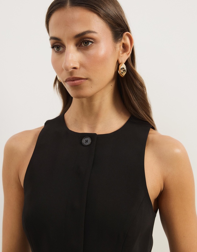 Atmos&Here - Isola Peplum Tailored Vest
