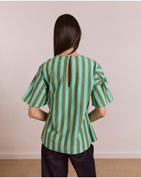 Damson Madder - Estelle T-Shirt Blouse