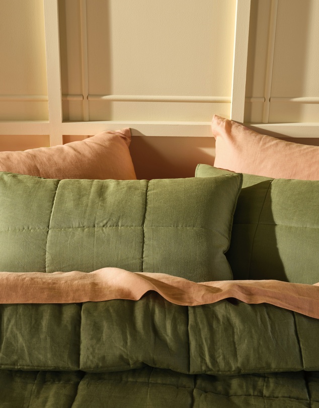 Linen House - Nimes Pure Linen Coverlet