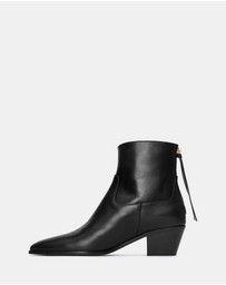 ARKET - Leather Ankle Boots - Women's