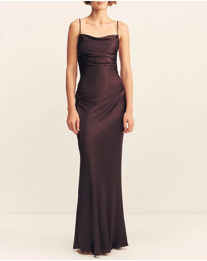 Shona Joy - La Lune Lace Back Maxi Dress