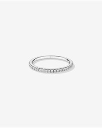 Michael Hill - Wedding Band with 1/5 Carat TW of Diamonds in 14kt White Gold