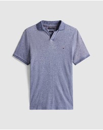 Tommy Hilfiger - Regular Fit Polo Shirt With Linen
