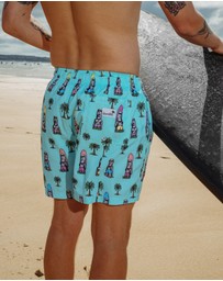 Boardies - Boardies Island Elders Mid Length Swim Shorts