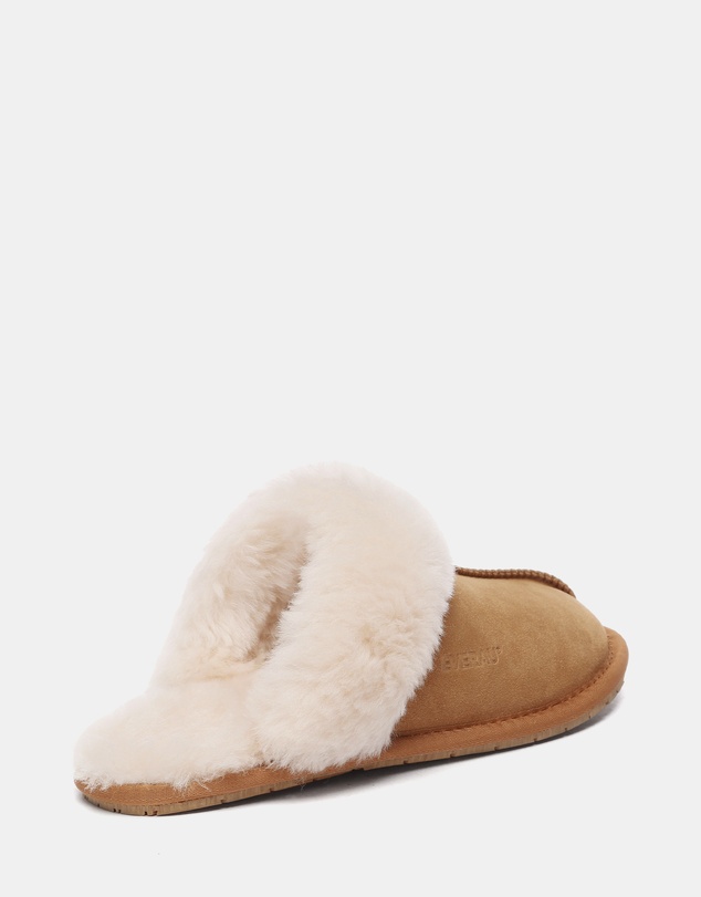 EVERAU - EverAU Ugg Rosa Slipper Suede Cow Suede Upper House Shoes