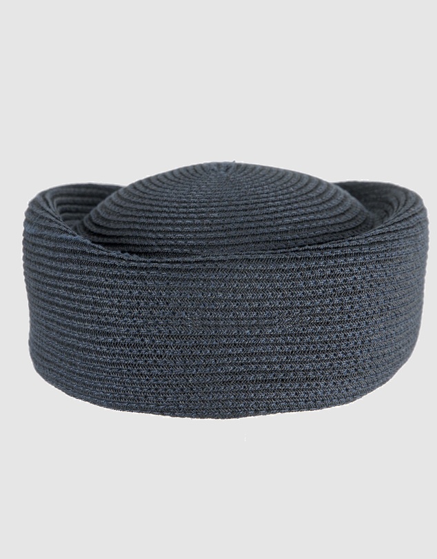 Max Alexander - Navy Braid Pillbox Hat