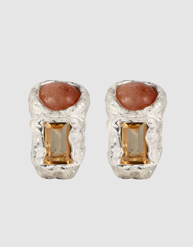 Haze & Glory - Citrine Hoops