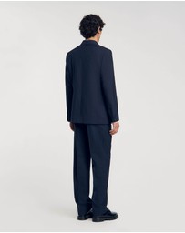 Sandro - Croisee Rayure Suit Jacket