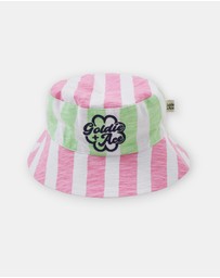 Goldie + Ace - Stripe Bucket Hat - Babies-Kids