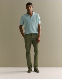 Trenery - Regular Fit Chino Pant in Hunter Green