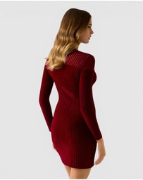 GUESS - Rowena Rib Chenille Dress