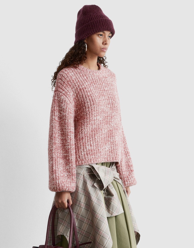 & Other Stories - Mottled Knit Wool Jumper