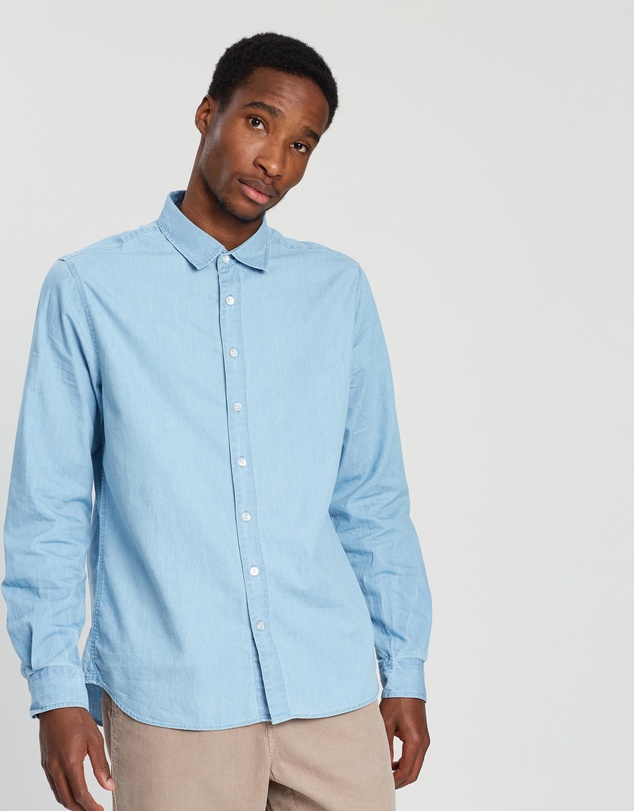 Assembly Label - Casual Long Sleeve Shirt