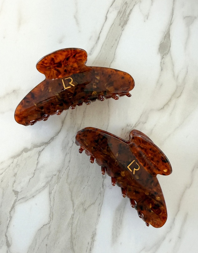 Luna Rae - Signature Hair Claw Set - Amber Duo