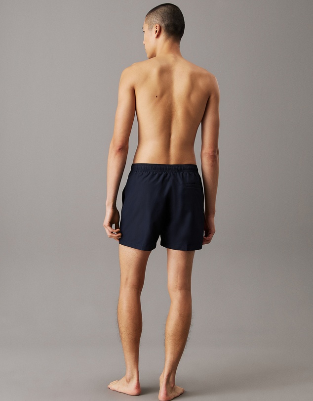 Calvin Klein - Logo Embroidery Medium Drawstring Swim Shorts