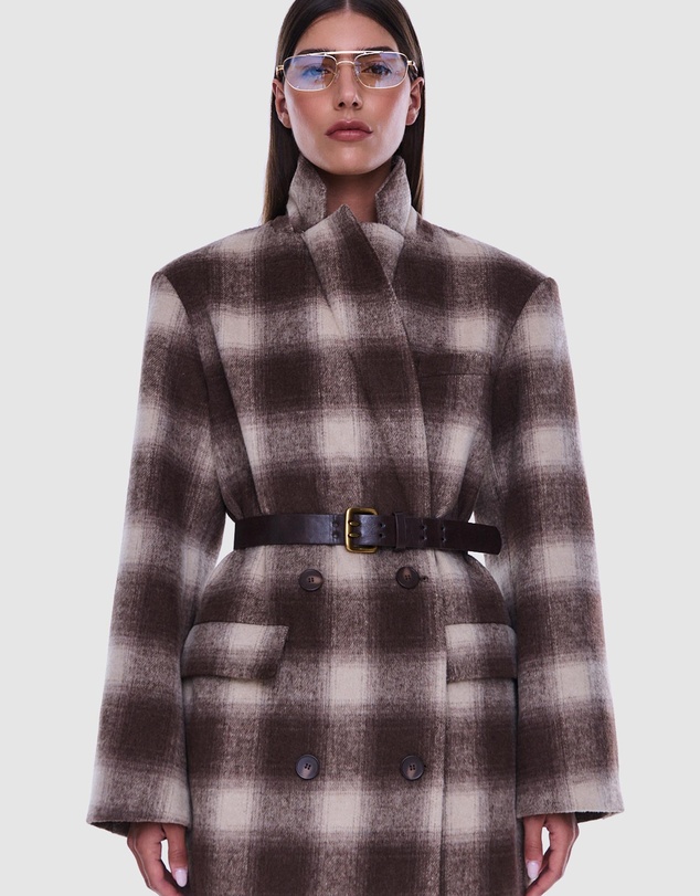 ENA PELLY - Tessa Wool Blend Coat